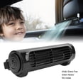 thumbnail image 4 of Car Headrest Fan, USB Powered  Cooling Fan with 3 Speeds Quiet Portable Car Fan for RV Truck, ABS Material, Easy to Install, Compatible with Car Seats, for Removable Seats, 4 of 7