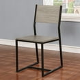 thumbnail image 2 of Furniture of America Ervin Industrial Side Chairs - Set of 2, Gray, 2 of 5