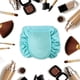 thumbnail image 5 of Artículos de tocador grandes de las mujeres del bolso del maquillaje del bolso del maquillaje de la cuerda del tirón del cubo que organizan el bolso, 5 of 5