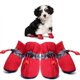 thumbnail image 1 of Protector de patas de zapatos para perros (4 piezas-amarillo), 1 of 2