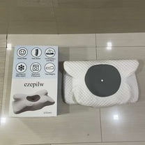 ezepilw pillows,Dream Without Pain Cervical Neck Pillow for Sleeping, Ergonomic Side Sleeper Pillows for Adults, Cooling Orthopedic Pillow for Neck Relief Support