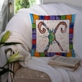 thumbnail image 3 of Carolines Treasures 8447-XPW1414 Beach and Seafood Decorative   Canvas Fabric Pillow 8447 14Hx14W multicolor, 3 of 4