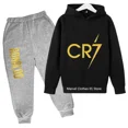 thumbnail image 3 of Cristiano Ronaldo CR7 Cosplay Disfraces Niños Fútbol Idol Sudadera con capucha Pantalones Niños Niños Alta Calidad Tops Niñas Conjuntos de ropa, 3 of 5