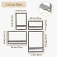 thumbnail image 5 of Hanobe Rustic Floating Shelves for Wall - Wood Wall Shelves for Farmhouse Decor - Distressed Decorative Small Shelf Storage for Bedroom Living Room(Set of 4), 5 of 8