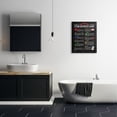 thumbnail image 2 of The Stupell Home Decor Collection Laundry Stain Remover Guide Wall Art, 2 of 6