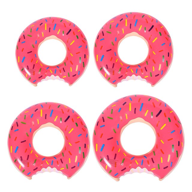 Deportes Acuáticos Anillo de natación inflable de 3 uds., anillo de asiento para adultos, juguete flotante circular (120)