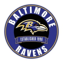 Baltimore Ravens 24" Circle with Banner