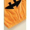 thumbnail image 7 of FEORJGP Toddler Boys Girls Halloween Cosplay Costume 0 3M 6M 12M 18M 24M Infant Baby Sleeveless Vests Pumpkin Crew Neck Tank Tops with Hat Kids Littlese Comfy Fun Role Play Outfits for Party, 7 of 7