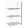 thumbnail image 2 of Nexel Wire Shelving Add-On, Poly-Z-Brite, 30"W x 14"D x 63"H, 2 of 4