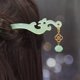 thumbnail image 1 of Horquilla de pelo antigua con placa de ácido acético, accesorio para el cabello moderno para uso diario, Hanfu, Cheongsam, accesorios para la cabeza con forma de bola, 1 of 5