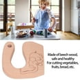 thumbnail image 4 of Wooden Kids Cutter, Fruits Vegetables Bread ChopperChildren Cutting Cooking Toy For Kitchen Pretend Toy, 4 of 8