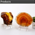 thumbnail image 1 of Acrylic Crystal Display Stand Mini Desktop Easel Stands Metal Arm Display with Acrylic Base, 1 of 7