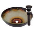 thumbnail image 3 of Novatto Occaso Glass Circular Vessel Bathroom Sink, 3 of 5