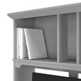 thumbnail image 3 of Bush Furniture Salinas Mission Engineered Wood Desk Office Suite in Gray, 3 of 7