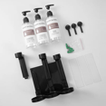 thumbnail image 3 of Dispensador de jabón para Hotel, prensa Manual, Gel de ducha montado en la pared, caja de jabón líquido para lavado de manos, soporte de botella, taladro de agujero libre, 3 of 5