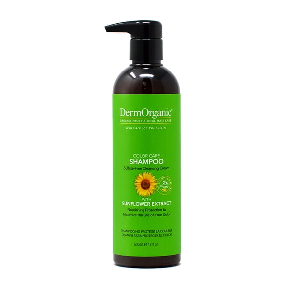 Dermorganic Color Care Shampoo with Sunflower Extract 500ml 17oz