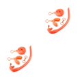 thumbnail image 1 of Soidarity Tubo de esnórquel plegable bajo el agua para hombres y mujeres con caja de almacenamiento Manguera de respiración húmeda de buceo portátil Naranja 2piezas Soidarity CBP560699, 1 of 6