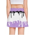 thumbnail image 5 of KHONTS Girls Skorts Tennis Skirt Athletic Skort Golf Skirt Shorts with Pockets Dancing Running Wear,Size 5-16 Years Purple 140, 5 of 5