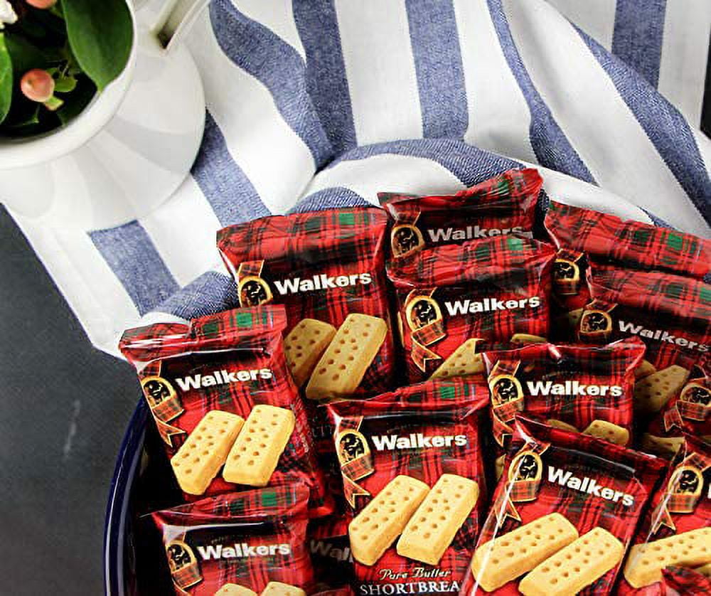 Walkers Shortbread Fingers Shortbread Cookies Snack Packs,1.4 Ounce (Pack of 24)