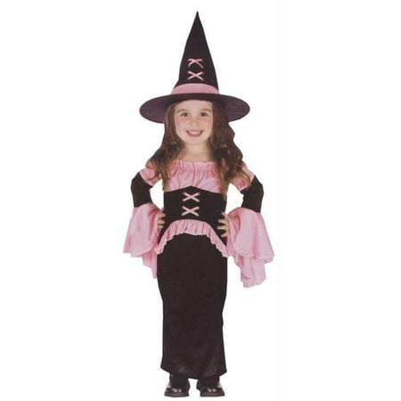Costumes For All Occasions Fw112761T Witch Pretty Pink Toddler