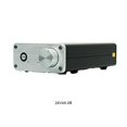 thumbnail image 4 of Cateissary Amplificador de Audio Digital de aleación de aluminio, perilla de volumen, luz indicadora, electrochapa, caja de sonido para el hogar, Sistemas de cine en casa Silver UK Plug, 4 of 6