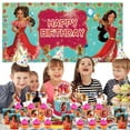 thumbnail image 5 of Elena of Avalor Party Supplies Decor Plates Fans Decorations Honeycomb Centerpieces Cake Toppers, 5 of 6
