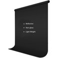 thumbnail image 3 of Julius Studio JSAG102 Chromakey Photo Video Photography Studio Fabric Backdrop Background Screen, 6 ft X 9 ft, Black, 3 of 5