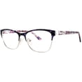 thumbnail image 1 of Flat Earth FE5859 Purple Multicolor Eyeglass Frame, 1 of 1