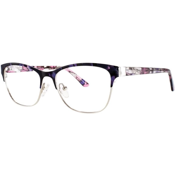 Flat Earth FE5859 Purple Multicolor Eyeglass Frame