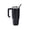 Black, variant on makerflo MakerTwist® 30oz Powder Coated Tumbler with Handle, Navy Case of 25 Patented Twist-On Handle Design, Laser Engraving & UV Printing Ready, 304 Stainless Steel, Leak-Proof Lid, Straw