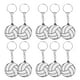 thumbnail image 1 of KAKOWELY 10 llaveros con forma de pelota deportiva, decoración para bolsas, adornos colgantes., 1 of 5
