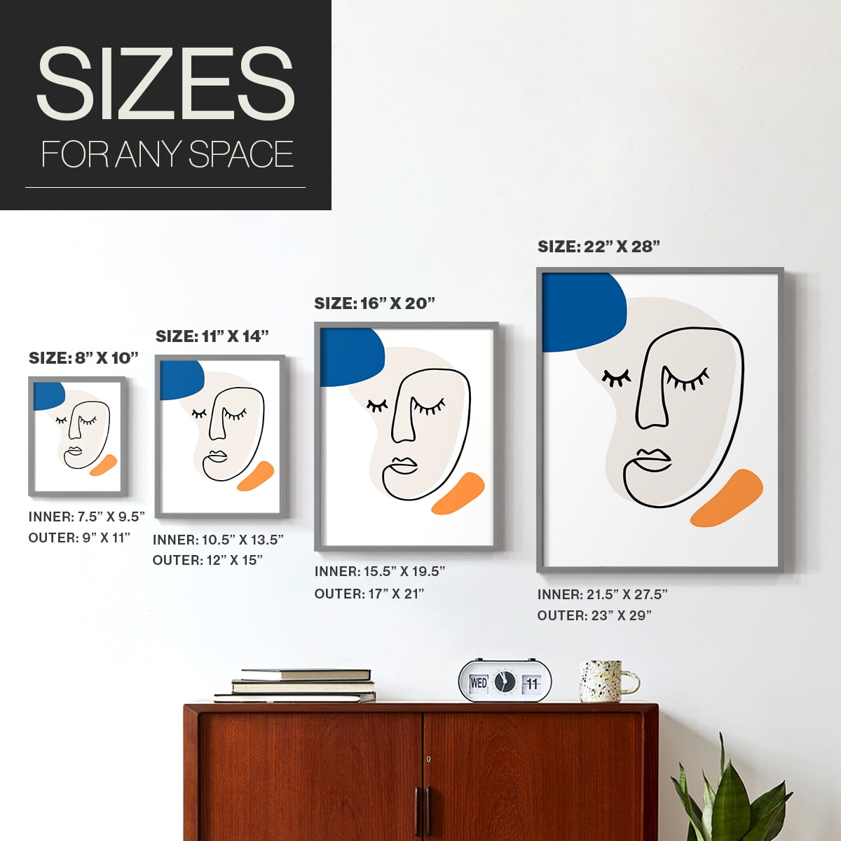 Matisse CCXCIV in Solid Wood 22 x 28 Framed Print