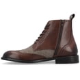thumbnail image 3 of Thomas & Vine Mens Jarett Tru Comfort Foam Lace-up Wingtip Ankle Boot, 3 of 10