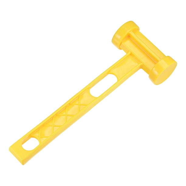 Martillo de tienda de doble cabeza Uxcell con extractor de gancho de tierra