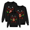 thumbnail image 5 of GJSYRH Matching Christmas Sweatshirts for Family Holiday Xmas Pullover Tops Couples Womens Mens Kids Boys Girls Shirts, 5 of 7