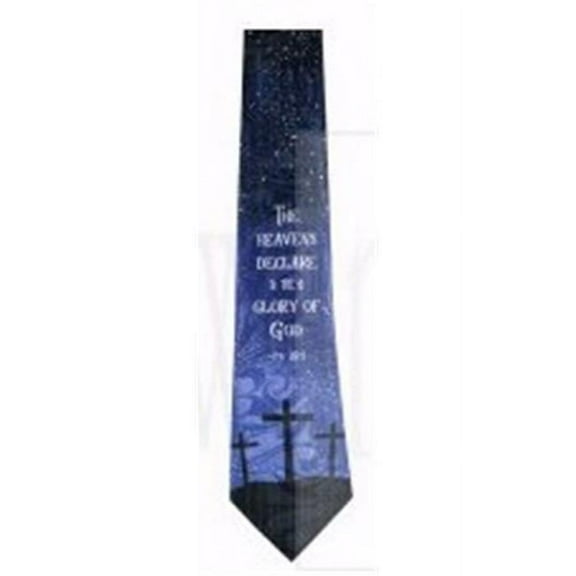 Swanson Christian Supply Heavens Declare the Glory of God Polyester Tie