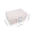 thumbnail image 3 of Weiweiguan 1 Pce Valise Tressée en Rotin Simulé Boîte de Rangement Créative Étui de Rangement Tissé à la Main, 3 of 6