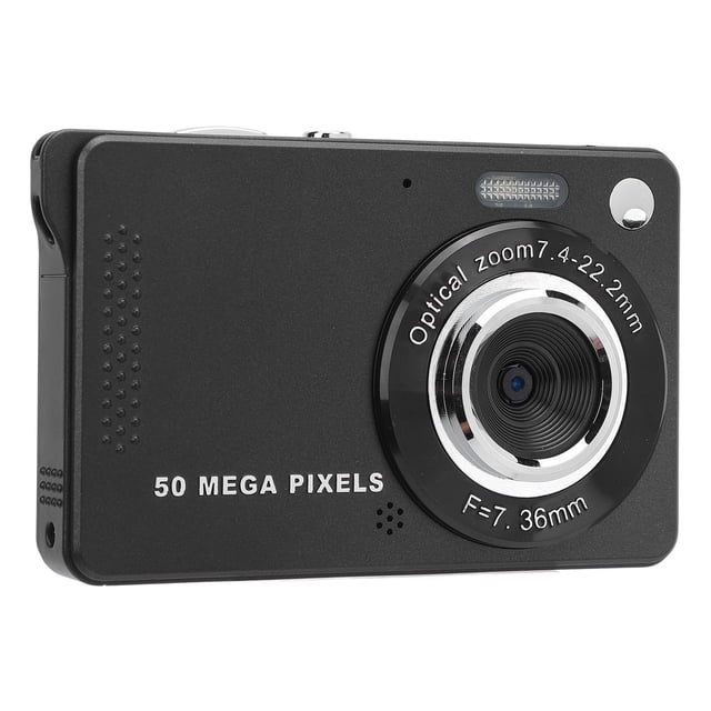 Cámarae Pantalla digital A Color de 2,8 Pulgadas 1080p 50MP Luz de Relleno Con Zoom 16x Micrófono Accionado Cámae Portátil Recargable De 800 mAh para viajes