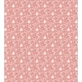 thumbnail image 3 of Ambesonne Romantic Duvet Cover Set, Victorian Swirls Hearts, 2-Calking, Rose Salmon, 3 of 7
