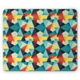 thumbnail image 1 of Abstract Mouse Pad, Colorful Geometric Triangles Fractal Unusual Various Forms Hipster Graphic, Rectangle Non-Slip Rubber Mousepad, Multicolor, by Ambesonne, 1 of 2
