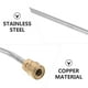 thumbnail image 5 of Barra de extensión de lanza rociadora de alta presión curva de 30 grados para lavadora de autos, de 1/4", de conexión rápida, para limpieza del hogar y auto, riego agrícola (35 cm), 5 of 5