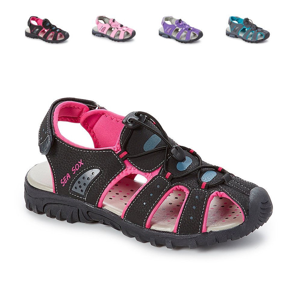 Ladies Womens Waterproof Hiking Sport Closed Toe Athletic Sandals Ladies Womens Waterproof Hiking Sport Closed Toe Athletic Sandals