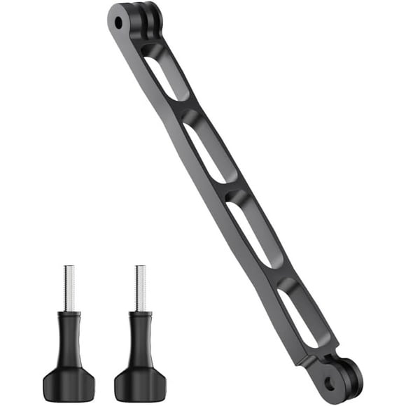 Aluminum Alloy Extension Arm for Gopro, Metal Pole Mount Helmet Stick Extension Arm Mount for Gopro 10 Black, Hero