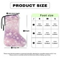 thumbnail image 6 of COEQINE Cherry Blossom 2 Piece Leg Cast Cover Broken Leg Shower Cast Cover Foot Cast Cover Soft Fabric Leg Plaster Sleeve Easy to Put on Leg Plaster Sleeve for Women Girls Medium, 6 of 7