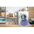 thumbnail image 2 of Ahgly Company Machine Washable Indoor Rectangle Transitional Heavenly Blue Area Rugs, 8' x 10', 2 of 7