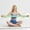 Green, variant on 25LB Figure 8 Resistance Band with Handles, Portable Elastic Fitness Band for Arm Back Shoulder Chest Full Body Home Workout for Men Women(Pink,One Size)