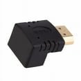 thumbnail image 2 of axGear 90 degree Swivel Rotating HDMI Male to Female Adapter Angle Convertor, 2 of 5