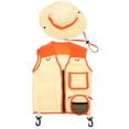 thumbnail image 1 of Shisuyan Kids Camping Explorer Hat Outdoor Exploration Vest Set for Fishing Activities, 1 of 9