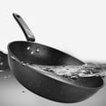 thumbnail image 1 of unbranded Wok De Cocina Antiadherente De Piedra Maifan Ideal Para Saltear Y Freír En Hogar Y Restaurante, 1 of 8