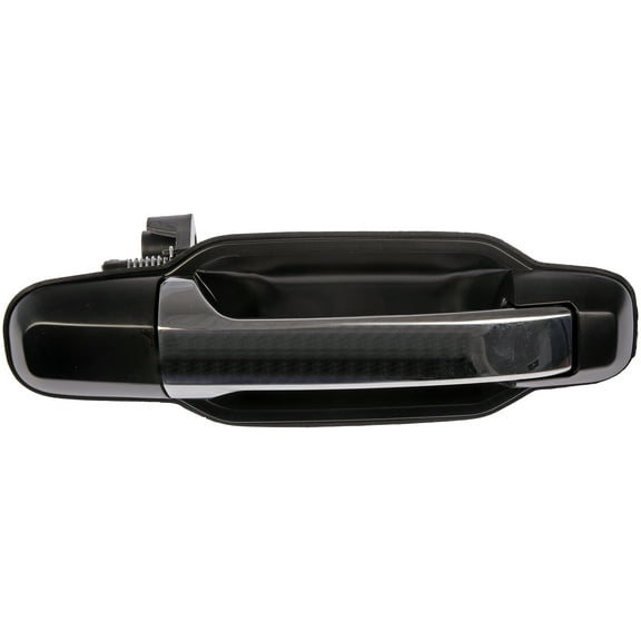 Dorman 80780 Rear Passenger Side Exterior Door Handle for Specific Kia Models, Black and Chrome